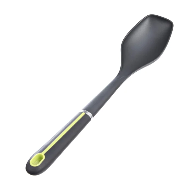 AmazonBasics 灰綠色尼龍廚具｜5件組 · 同款實物照片