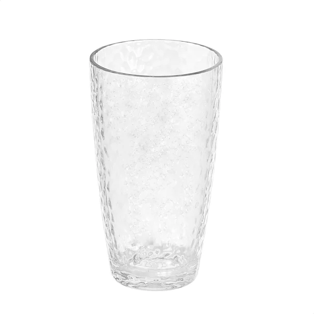 AmazonBasics Tritan 錘紋高身杯｜18oz・4件組 · 同款實物照片
