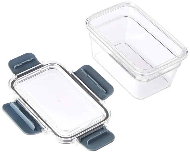 AmazonBasics 透明Tritan 密封食物盒｜22件組 · 同款實物照片