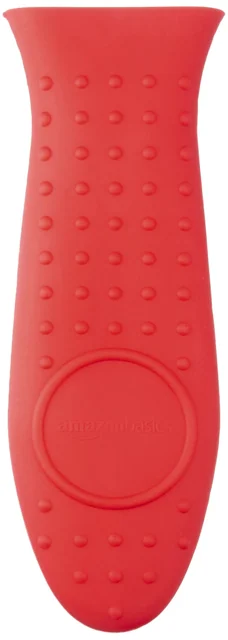 AmazonBasics 紅色矽膠鑊柄套