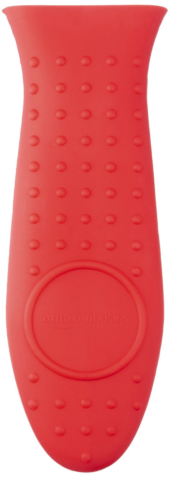 AmazonBasics 紅色矽膠鑊柄套